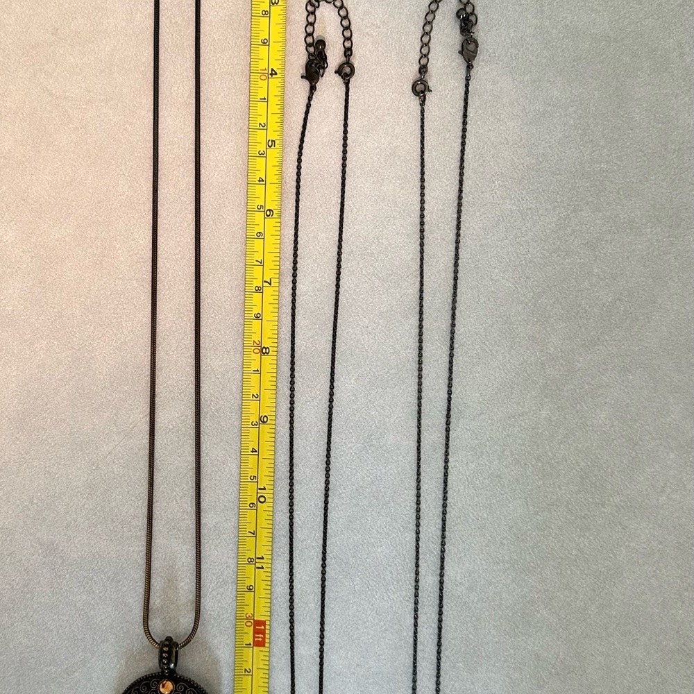 Multi-Stone Pendant Necklaces - Picture 3 of 4